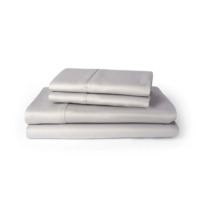 Silvadur 800TC Antimicrobial Luxurious Sateen Weave Sheet Set (Queen) - Image 3