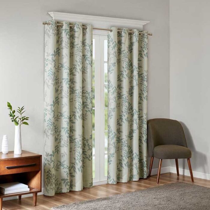 Julie Printed Botanical Print Blackout Panel - Image 3