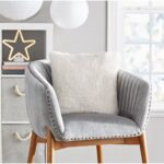 Faux Fur Decorative Pillow (Off-White)