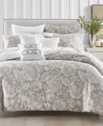 Jacobean Smoke Cotton Comforter Set