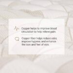 Sleep Ezz Copper Infused Knit Mattress Pad (Queen) - Image 3
