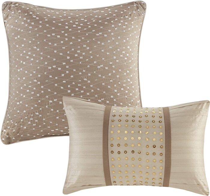 Camelia Cozy 8 Piece Luxury Down Alternative Comforter Set - Image 7