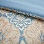 Caspian Medallion Print 9 Piece King Comforter Set - Image 4