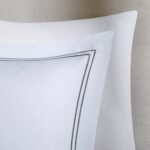 Luxury Collection 1000 TC Embroidered Cotton Sateen 5 Piece Queen Comforter Set - Image 4