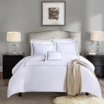 Luxury Collection 1000 TC Embroidered Cotton Sateen 5 Piece Queen Comforter Set - Image 5