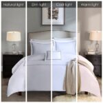 Luxury Collection 1000 TC Embroidered Cotton Sateen 5 Piece Queen Comforter Set - Image 8