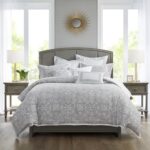 Windham Jacquard 8 Piece Queen Comforter Set