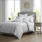 Windham Jacquard 8 Piece Queen Comforter Set - Image 2