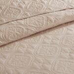 Oakley 3 Piece Queen Reversible Bedspread Set - Khaki - Image 3