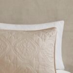 Oakley 3 Piece Queen Reversible Bedspread Set - Khaki - Image 5