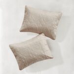 Oakley 3 Piece Queen Reversible Bedspread Set - Khaki - Image 7
