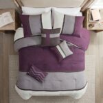 Palisades 7 Piece Faux Suede Comforter Set - Image 3