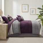 Palisades 7 Piece Faux Suede Comforter Set - Image 4