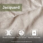 Rhapsody 7 Piece Jacquard Comforter Set - Image 15