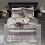 Rhapsody 7 Piece Jacquard Comforter Set - Image 3
