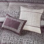 Rhapsody 7 Piece Jacquard Comforter Set - Image 9
