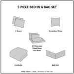 Tulay Boho Comforter Set with Bed Sheets - Image 9