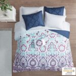Vinnie Boho comforter set with bed sheets by Intelligent Design
