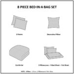 Vinnie Boho Comforter Set with Bed Sheets - Image 15