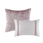 Lee 5 Piece Crinkle Velvet Comforter Set - Image 15
