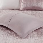 Lee 5 Piece Crinkle Velvet Comforter Set - Image 8