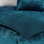 Lee 5 Piece Crinkle Velvet Comforter Set - Image 8