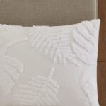 Bahari 3 Piece Tufted Cotton Chenille Palm Comforter Set - Image 5