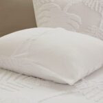 Bahari 3 Piece Tufted Cotton Chenille Palm Comforter Set - Image 6