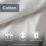 Dahlia 3 Piece Floral Cotton Comforter Set - Image 13