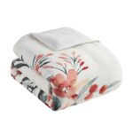 Dahlia 3 Piece Floral Cotton Comforter Set - Image 11