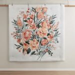 Dahlia 3 Piece Floral Cotton Comforter Set - Image 4