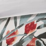 Dahlia 3 Piece Floral Cotton Comforter Set - Image 5