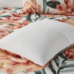 Dahlia 3 Piece Floral Cotton Comforter Set - Image 8