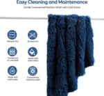 Sherpa Faux Fur Weighted Blanket (15lb) - Image 6