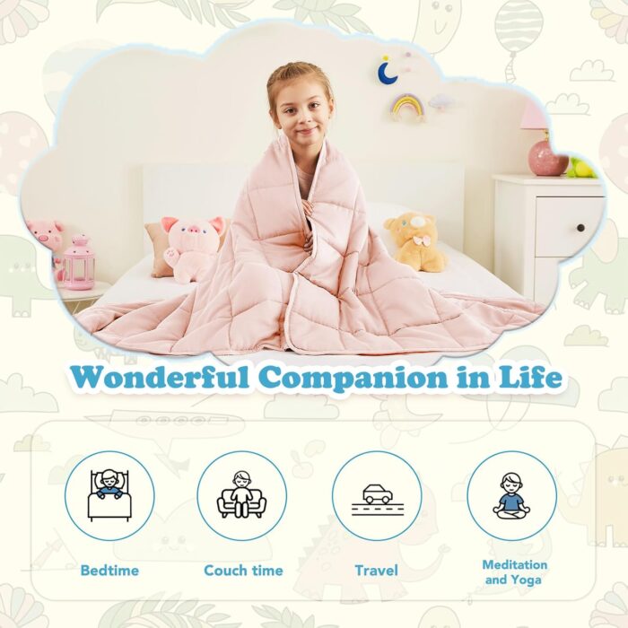 Microfiber Weighted Blanket (10lb) - Image 3