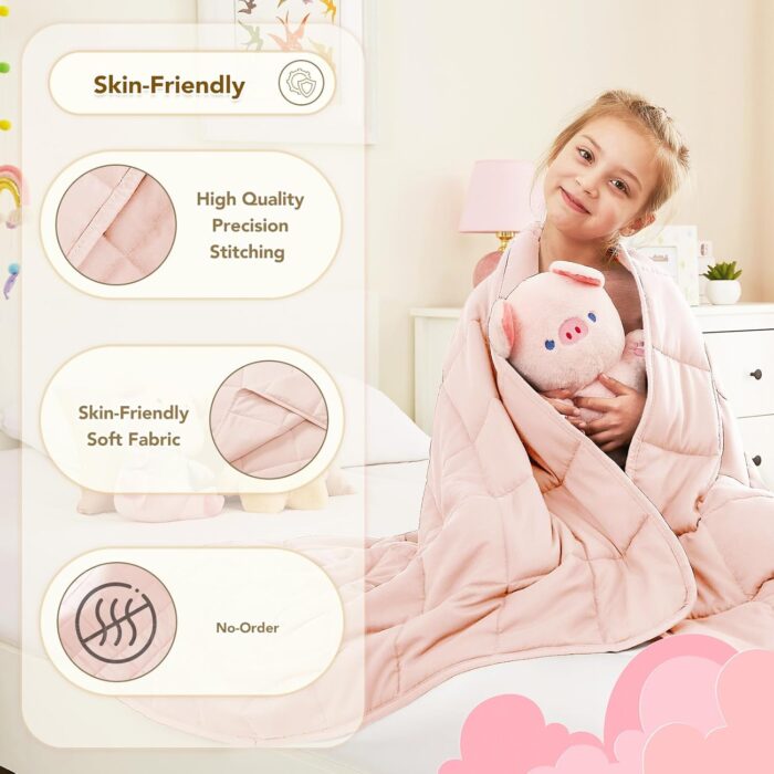 Microfiber Weighted Blanket (10lb) - Image 4