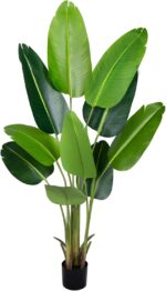 Faux Botanical - Bird of Paradise Plant - 5.2Ft (62 inches)
