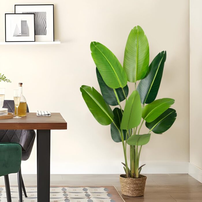 Faux Botanical - Bird of Paradise Plant - 5.2Ft (62 inches) - Image 5